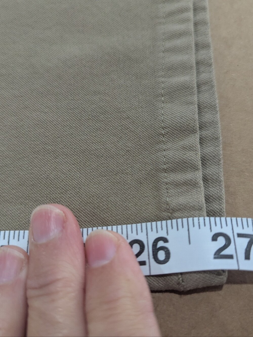 Wilfred Free Aritzia Pants "Brennan" Taupe Tan Carpenter Trousers Sz 12 *NWT - Picture 13 of 14